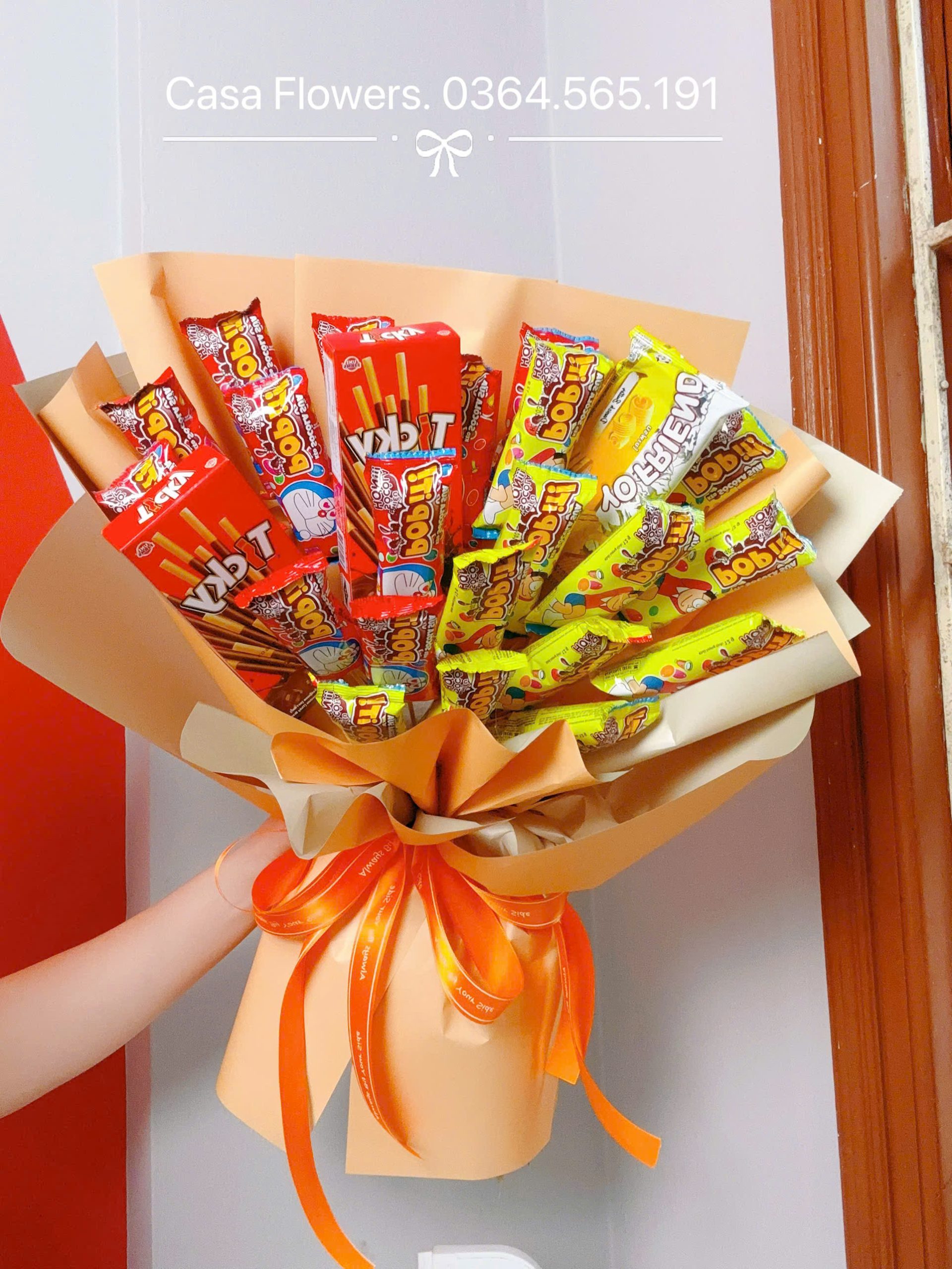 BÓ KẸO DỄ THƯƠNG TẶNG BÉ